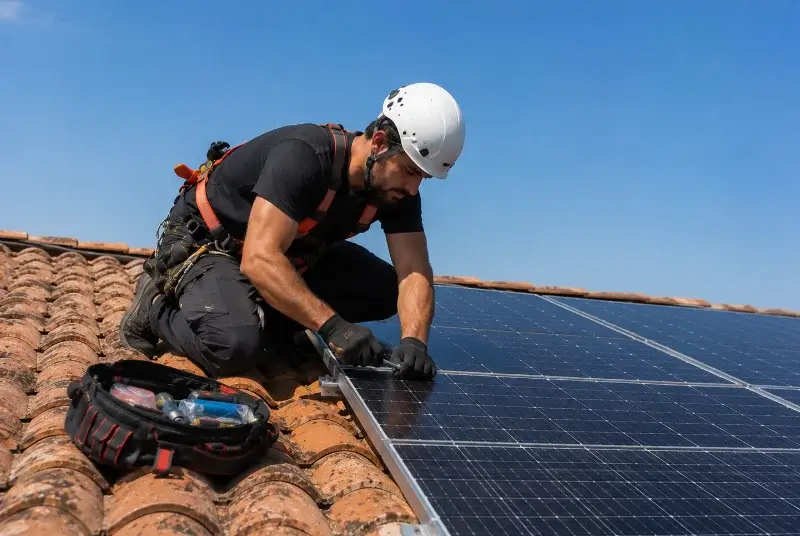 Maintenance et monitoring de panneaux solaires à Cabrières-d'Aigues