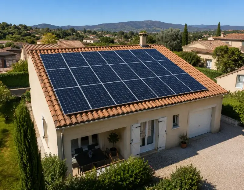 Prime à l'autoconsommation panneaux solaires Cabrières-d'Aigues — aide financière de l'État